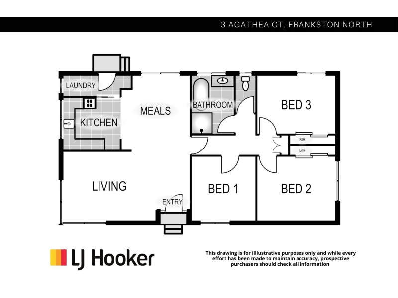 3 Agathea Court, Frankston North VIC 3200 Floorplan