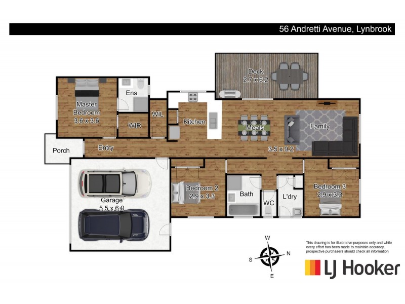 56 Andretti Avenue, Lynbrook VIC 3975 Floorplan