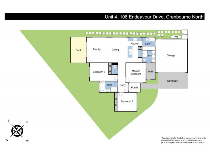 4/108 Endeavour Drive, Cranbourne North VIC 3977 Floorplan