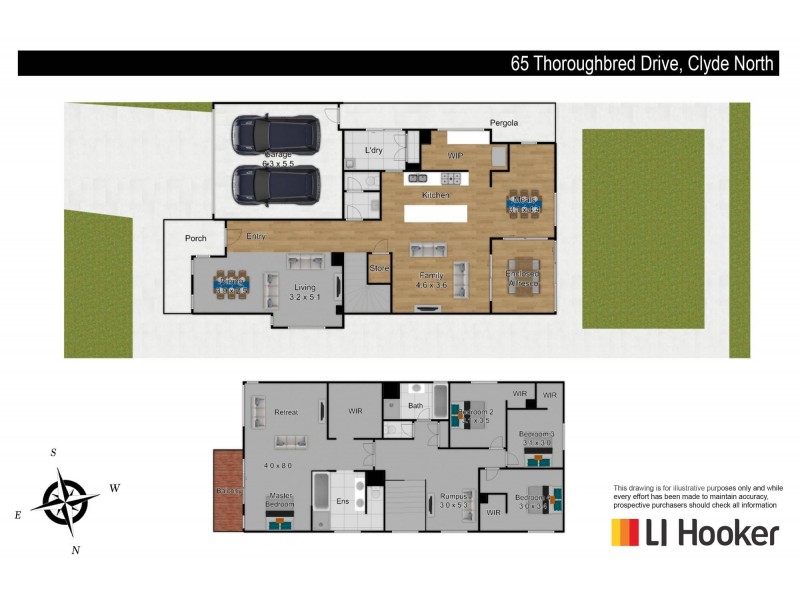 65 Thoroughbred Drive, Clyde North VIC 3978 Floorplan