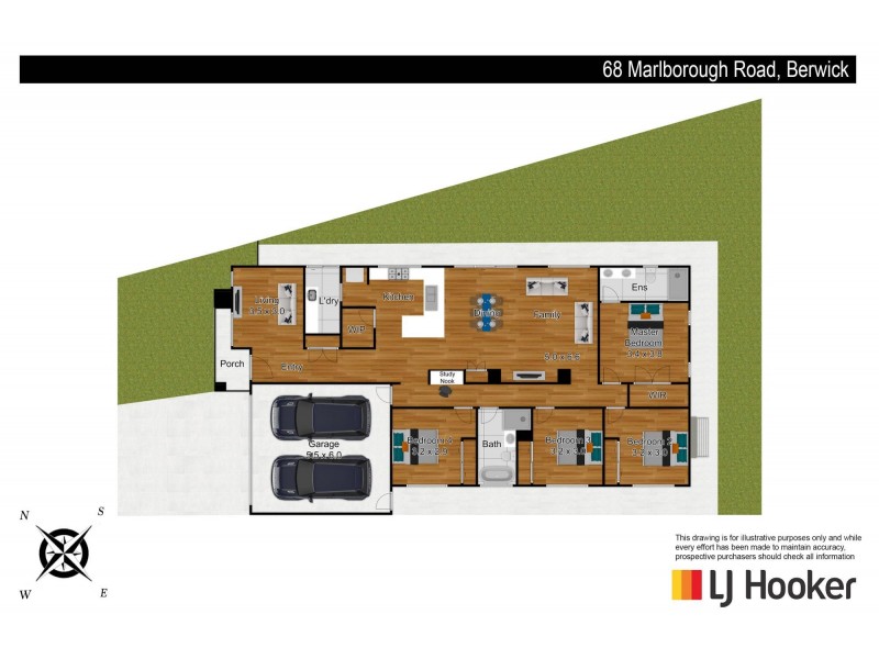 68 Marlborough Road, Berwick VIC 3806 Floorplan