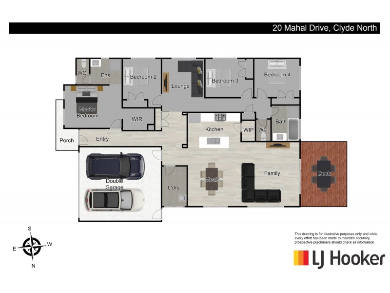 20 Mahal Drive, Clyde North VIC 3978 Floorplan