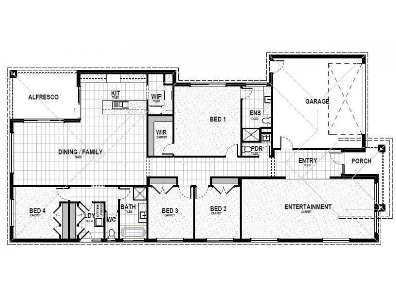 12 Detroit Avenue, Cranbourne East VIC 3977 Floorplan