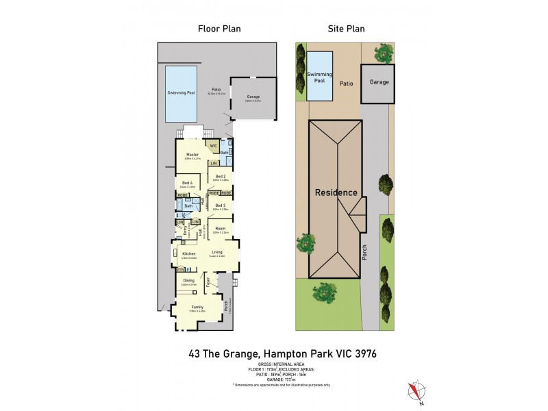 43 The Grange, Hampton Park VIC 3976 Floorplan