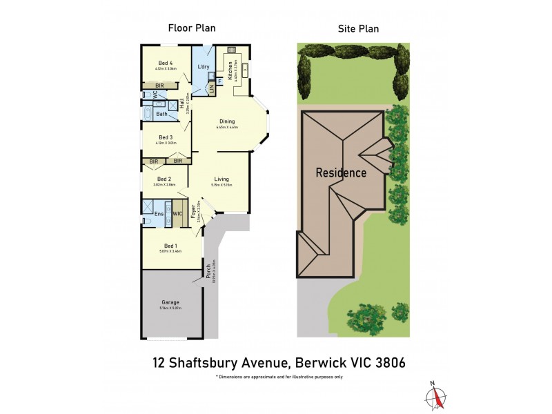 12 Shaftsbury Avenue, Berwick VIC 3806 Floorplan