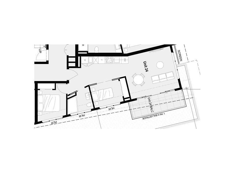 302/253 Neerim Road, Carnegie VIC 3163 Floorplan