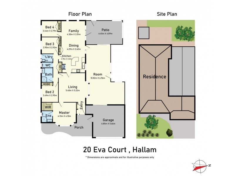20 Eva Court, Hallam VIC 3803 Floorplan