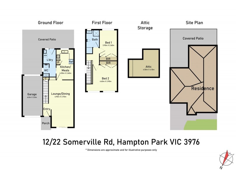 12/22 Somerville Road, Hampton Park VIC 3976 Floorplan