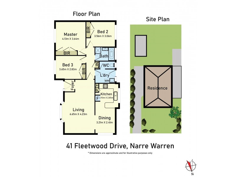 41 Fleetwood Drive, Narre Warren VIC 3805 Floorplan
