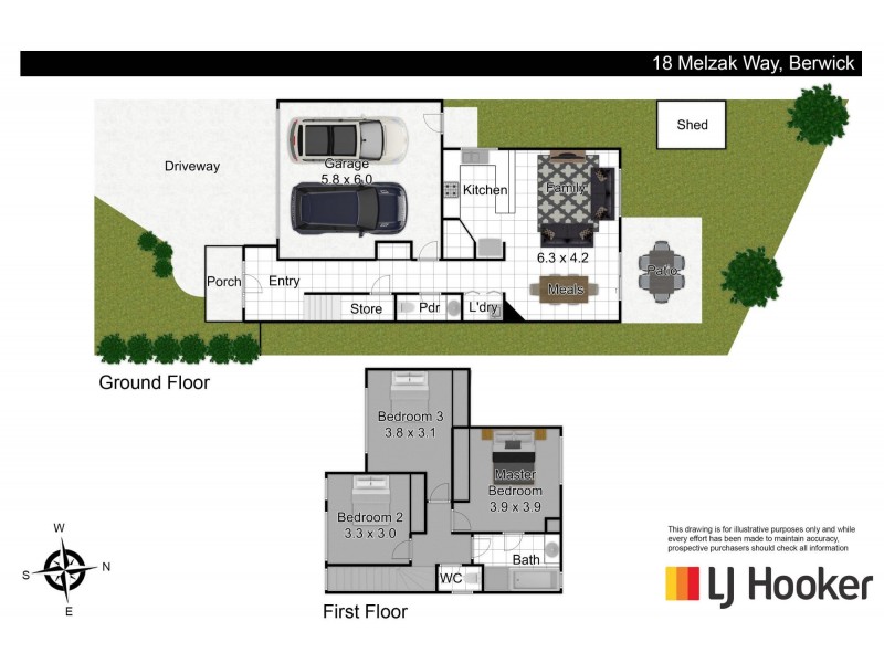 18 Melzak Way, Berwick VIC 3806 Floorplan