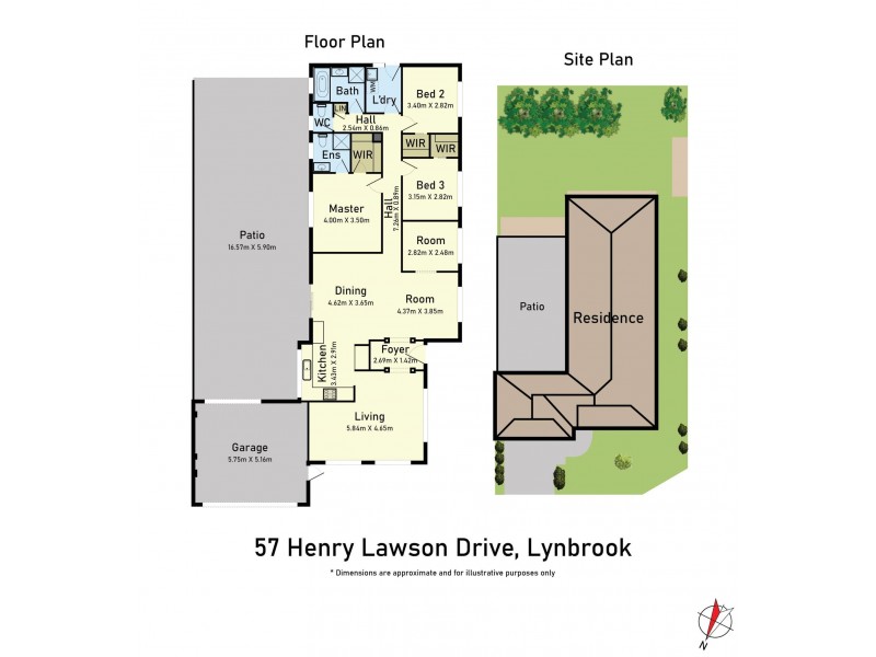57 Henry Lawson Drive, Lynbrook VIC 3975 Floorplan