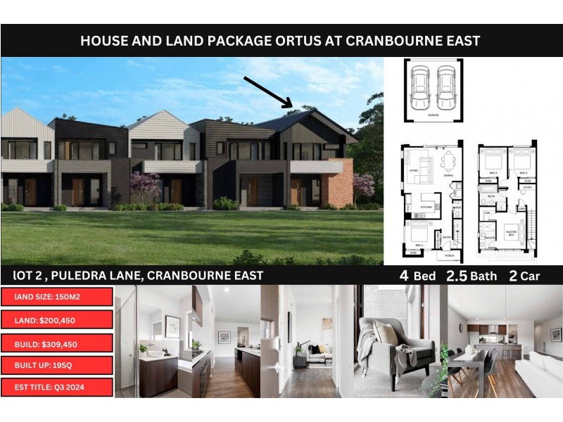 Lot 2 Puledra Lane, Cranbourne East VIC 3977