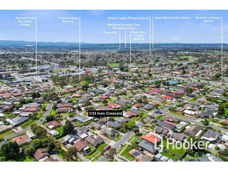1/33 Ivan Crescent, Hampton Park VIC 3976