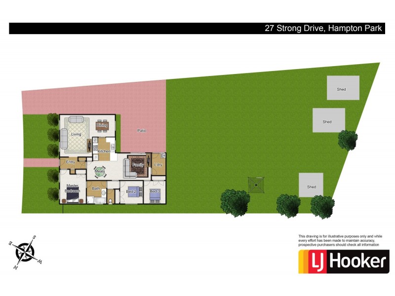 27 Strong Drive, Hampton Park VIC 3976 Floorplan