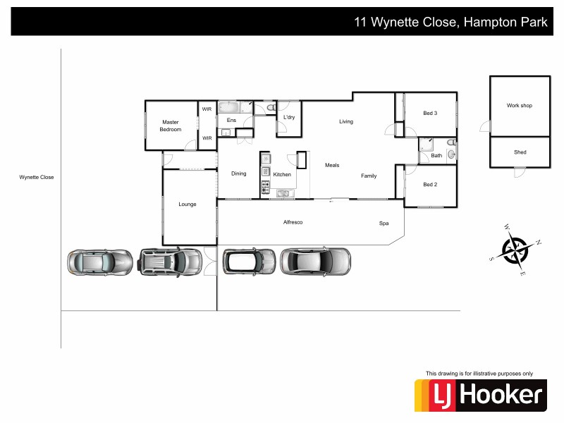 11 Wynette Close, Hampton Park VIC 3976 Floorplan