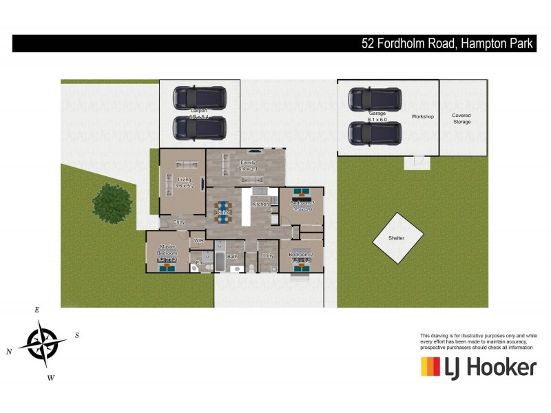 52 Fordholm Road, Hampton Park VIC 3976 Floorplan