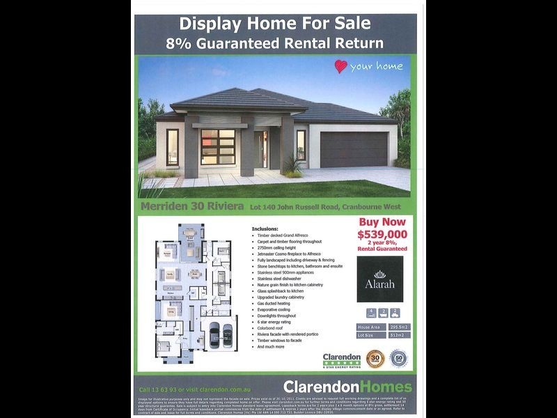 LOT 140 John Russell Rd, Cranbourne West VIC 3977