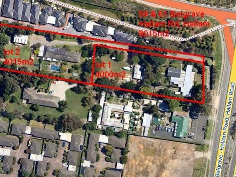 59 and 61 Belgrave Hallam Road, Hallam VIC 3803