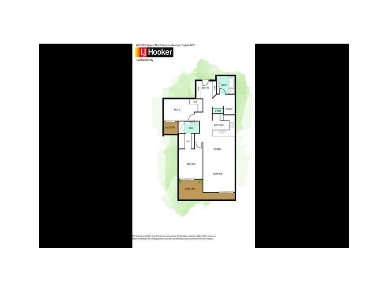 609 ‘Space’/155 Northbourne Avenue, Turner ACT 2612