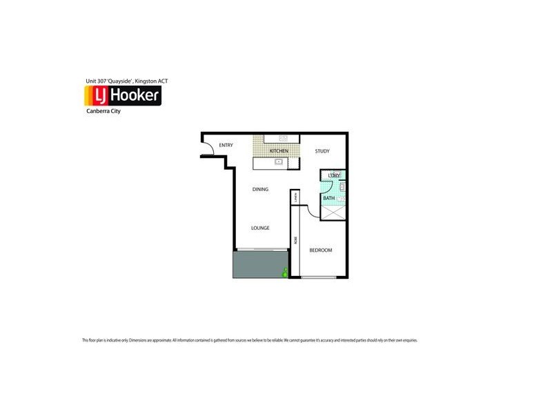 307/50 ‘Quayside’ Eastlake Parade, Kingston ACT 2604