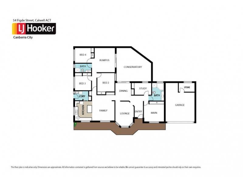 54 Fidge Street, Calwell ACT 2905 Floorplan