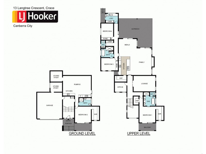 13 Langtree Crescent, Crace ACT 2911 Floorplan