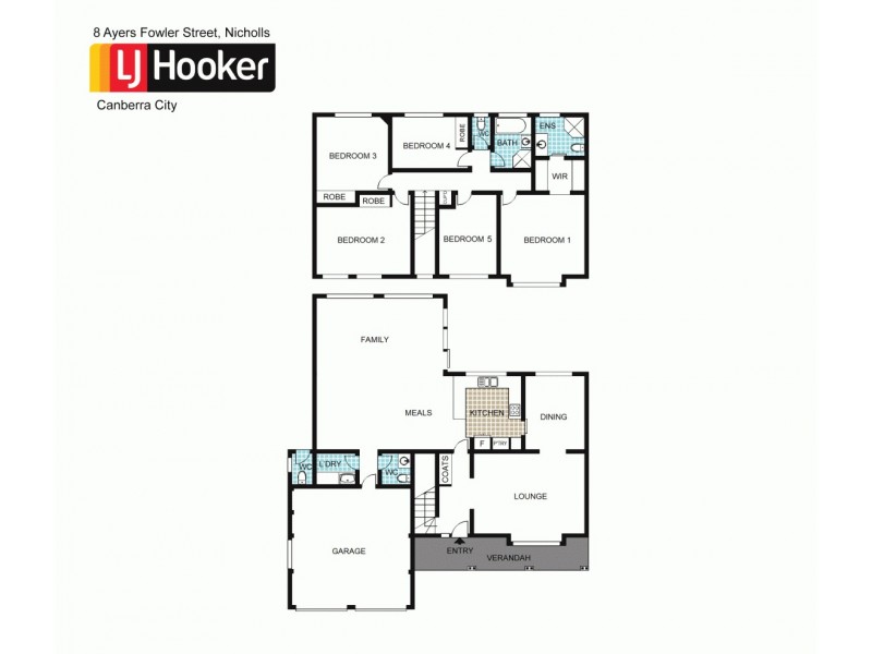 8 Ayers Fowler Street, Nicholls ACT 2913 Floorplan