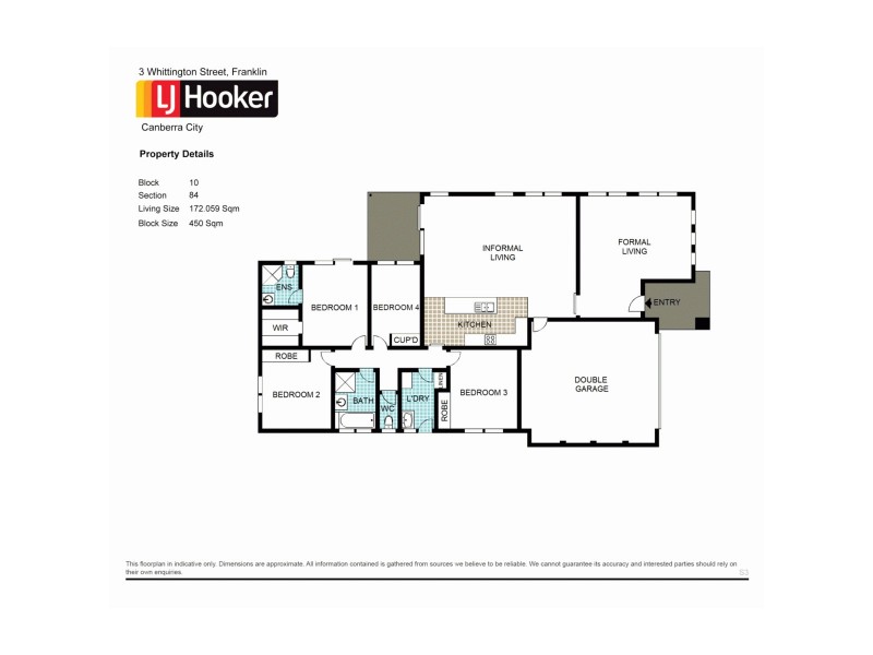 3 Whitington Street, Franklin ACT 2913 Floorplan