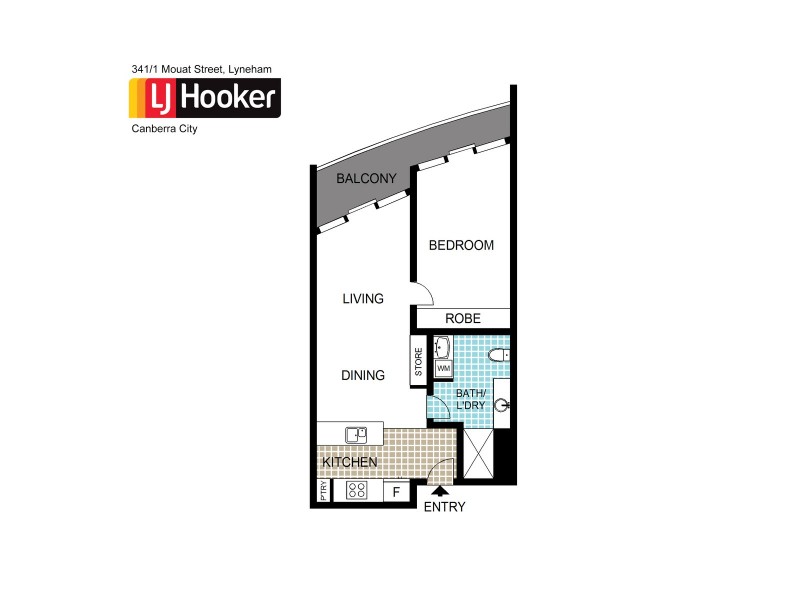 341/1 Mouat Street, Lyneham ACT 2602 Floorplan