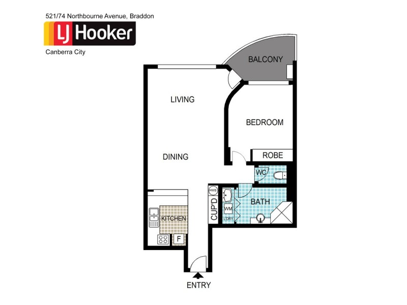 521/74 Northbourne Avenue, Braddon ACT 2612