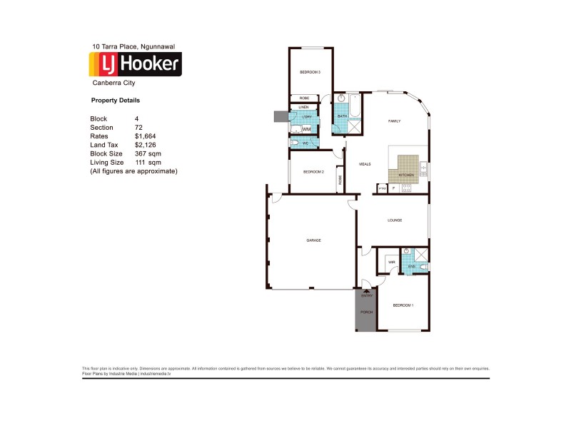 10 Tarra Place, Ngunnawal ACT 2913 Floorplan