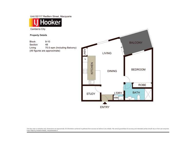 52/117 Redfern Street, Macquarie ACT 2614 Floorplan
