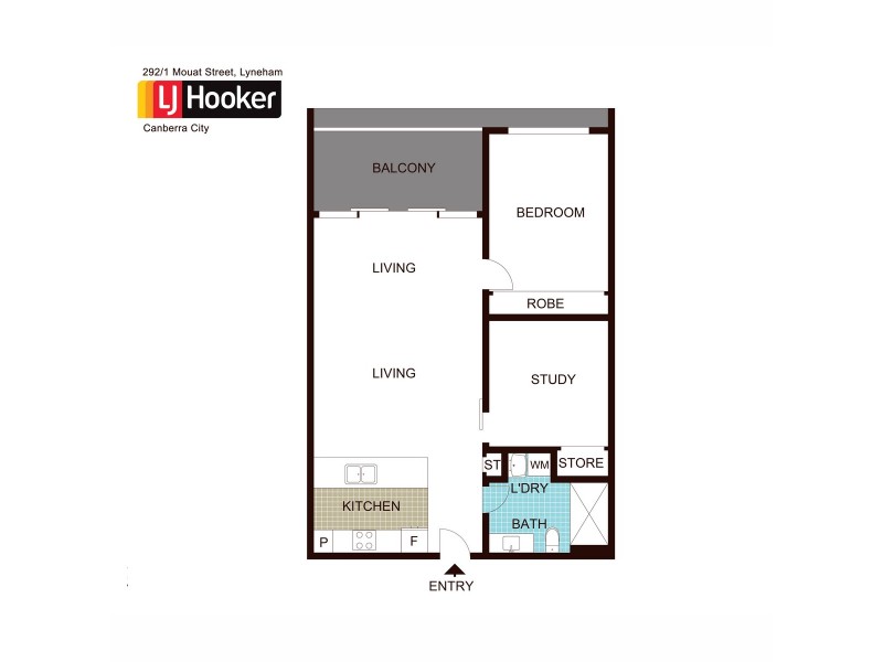 292/1 Mouat Street, Lyneham ACT 2602 Floorplan
