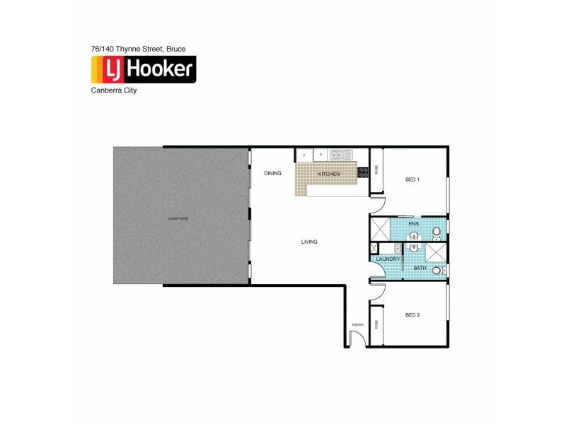 76/132 Thynne Street, Bruce ACT 2617 Floorplan