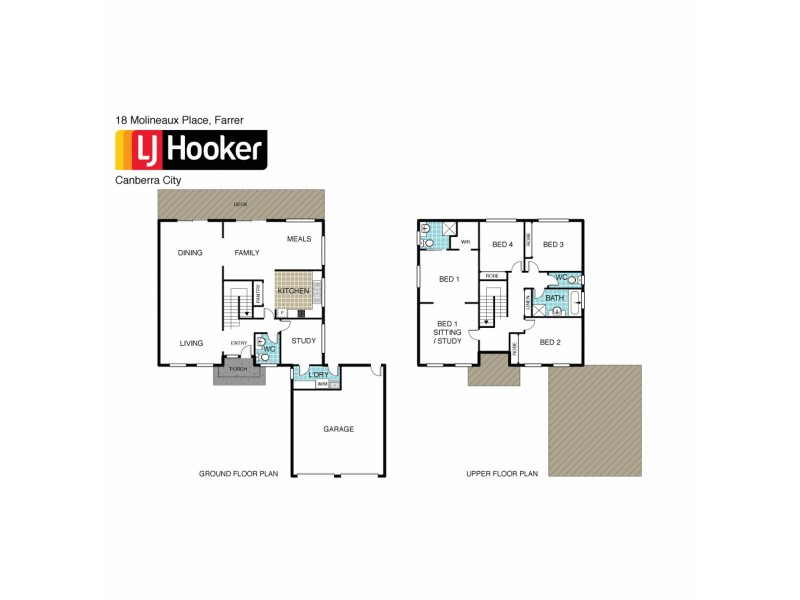 18 Molineaux Place, Farrer ACT 2607 Floorplan