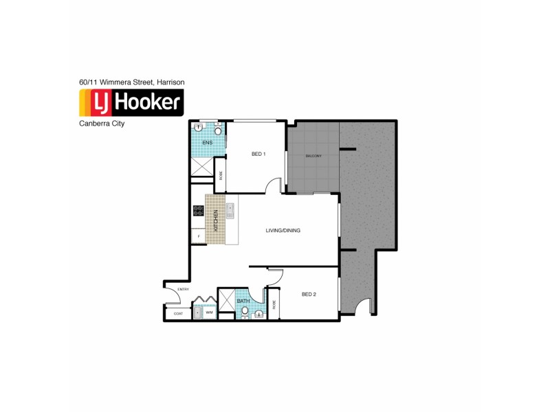 60/11 Wimmera Street, Harrison ACT 2914 Floorplan