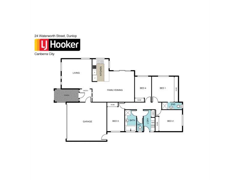 24 Waterworth Street, Dunlop ACT 2615 Floorplan