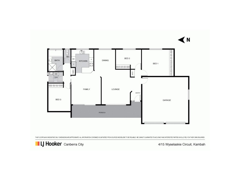 4/15 Wyselaskie Circuit, Kambah ACT 2902 Floorplan