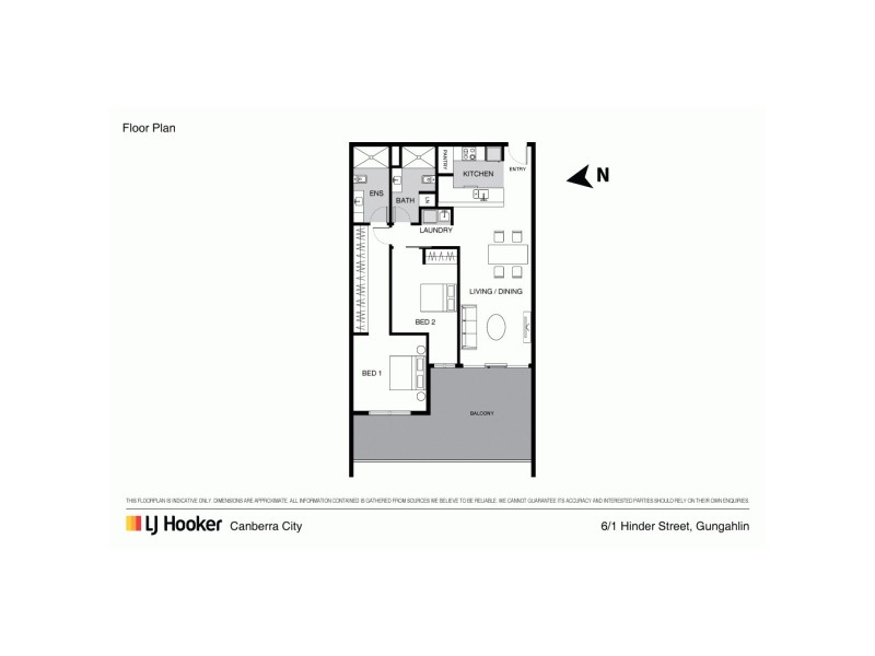 61/2 Hinder Street, Gungahlin ACT 2912 Floorplan