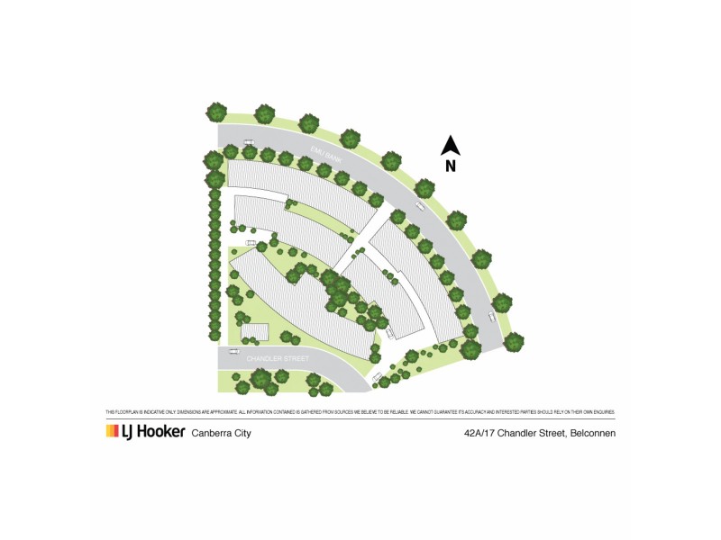 42A/17 Chandler Street, Belconnen ACT 2617 Floorplan