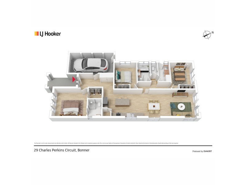 29 Charles Perkins Circuit, Bonner ACT 2914 Floorplan