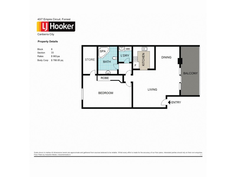 40/7 Empire Circuit, Forrest ACT 2603 Floorplan