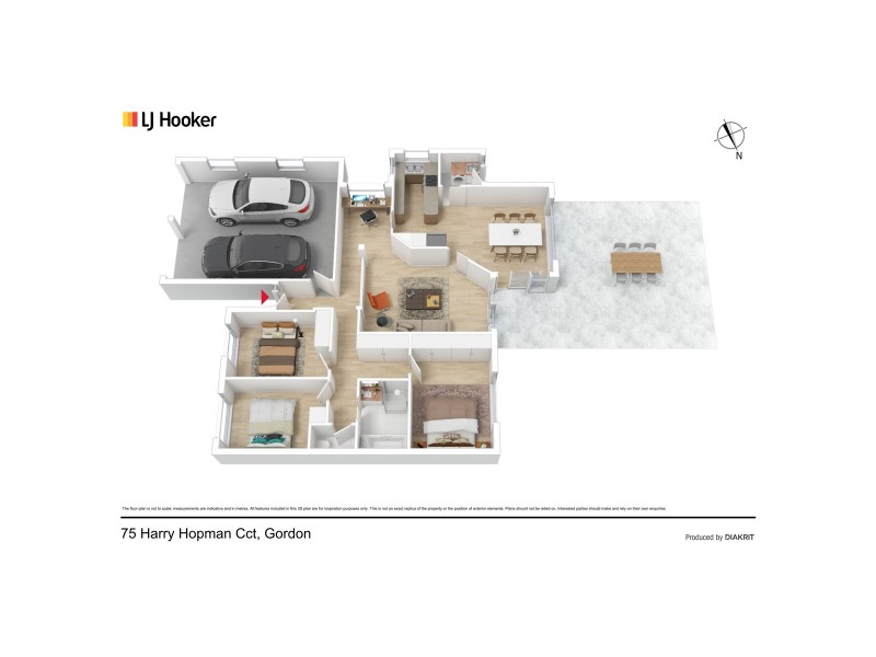 75 Harry Hopman Circuit, Gordon ACT 2906 Floorplan