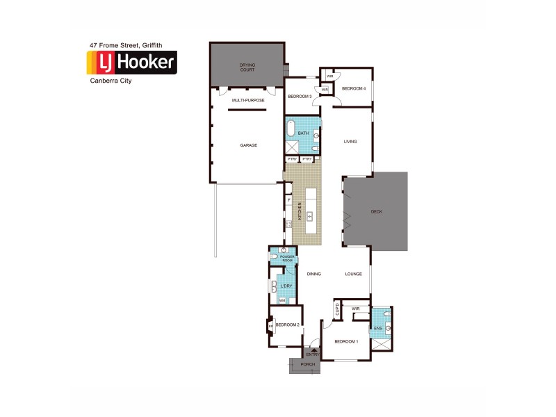 47 Frome Street, Griffith ACT 2603 Floorplan