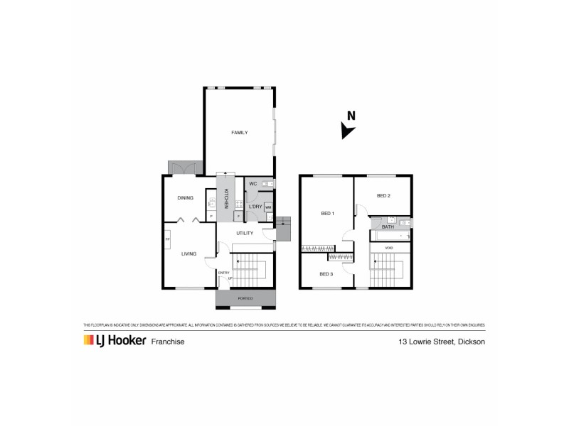 13 Lowrie Street, Dickson ACT 2602 Floorplan