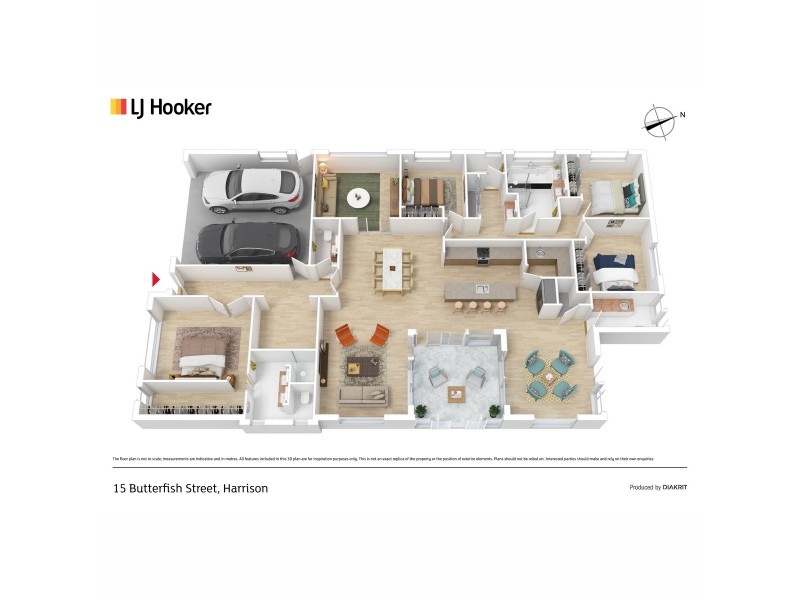 15 Butterfish Street, Harrison ACT 2914 Floorplan