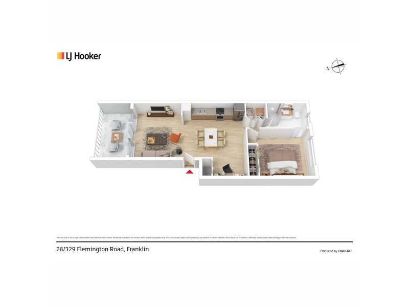 28/329 Flemington Road, Franklin ACT 2913 Floorplan