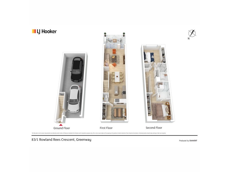 83/1 Rowland Rees Crescent, Greenway ACT 2900 Floorplan