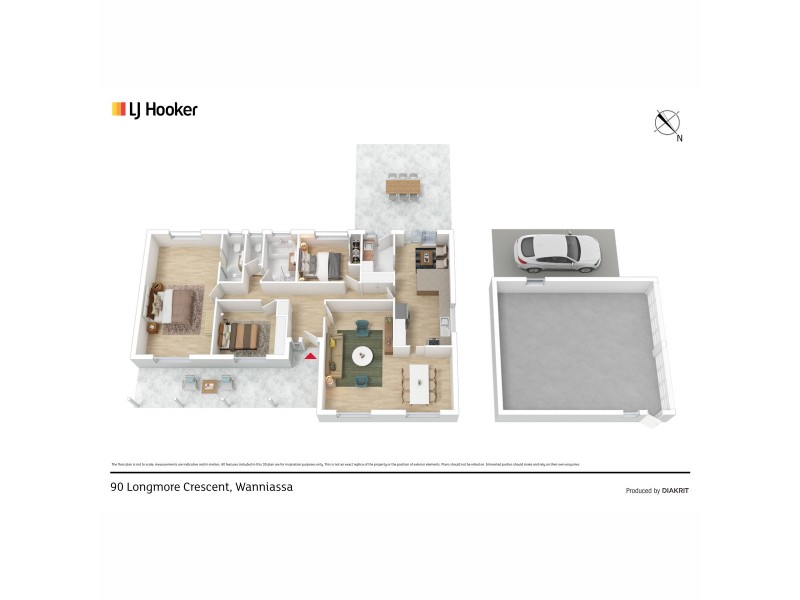 90 Longmore Crescent, Wanniassa ACT 2903 Floorplan