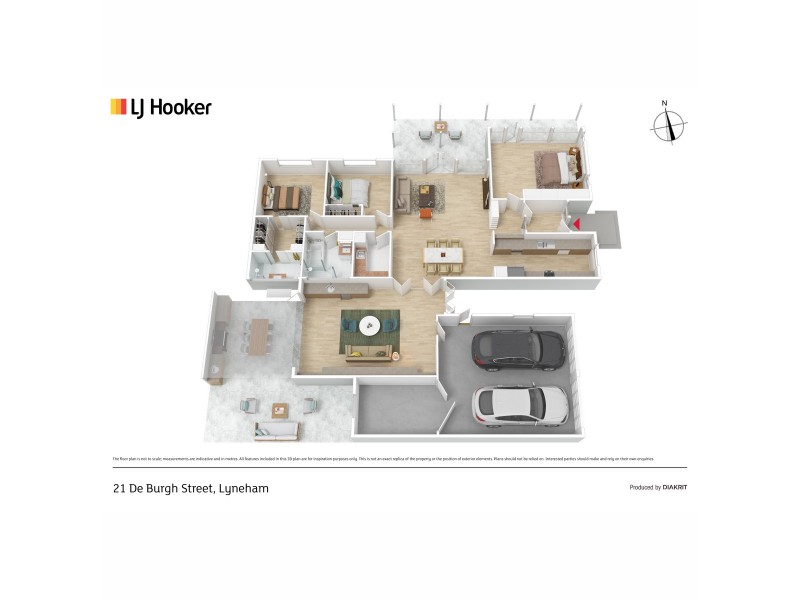 21 De Burgh Street, Lyneham ACT 2602 Floorplan